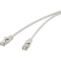 Digitus DK-1521-010 RJ45 Netwerkkabel, patchkabel CAT 5e F/UTP 1.00 m Grijs 1 stuk(s) - thumbnail
