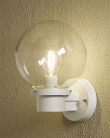 Konstsmide Nemi 7335-250 Buitenlamp (wand) Spaarlamp, LED E27 60 W Wit