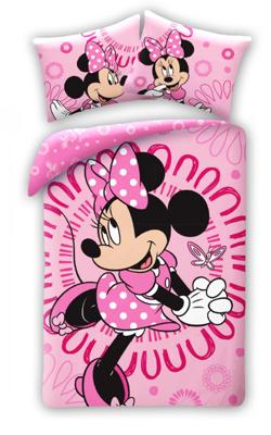 Roze Minnie Mouse Dekbedovertrek- 140 x 200 cm - Katoen - 70 x 90 cm Roze Minnie Mouse Dekbedovertrek- 140 x 200 cm - Katoen - 70 x 90 cm
