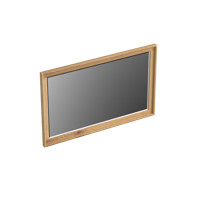 Spiegel Forzalaqua Reno Rechthoek 80x50 Cm Eiken Smoke - thumbnail