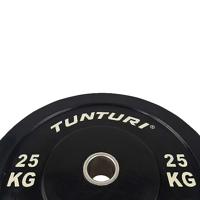 Tunturi Halterschijf| 1 x 25kg | Black - thumbnail