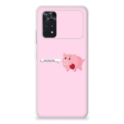 Xiaomi Poco M4 Pro 4G Telefoonhoesje met Naam Pig Mud Xiaomi Poco M4 Pro 4G Telefoonhoesje met Naam Pig Mud