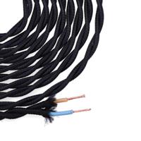 Kabel EDM 11878 C41 Zwart 2 x 0,75 mm 5 m - thumbnail