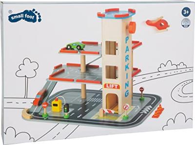 Small Foot - houten parkeergarage met accessoires