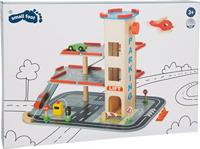 Small Foot - houten parkeergarage met accessoires - thumbnail