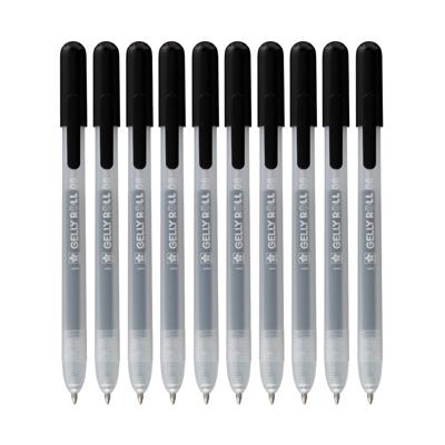 Gelschrijver sakura gelly roll classic 10st zwart