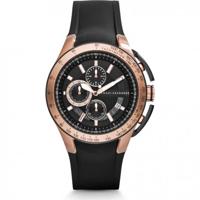 Horlogeband Armani Exchange AX1406 Rubber Zwart 19mm - thumbnail
