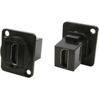 Cliff CP30200GMB XLR-adapter HDMI-bus naar HDMI Adapter, inbouw 1 stuk(s) - thumbnail