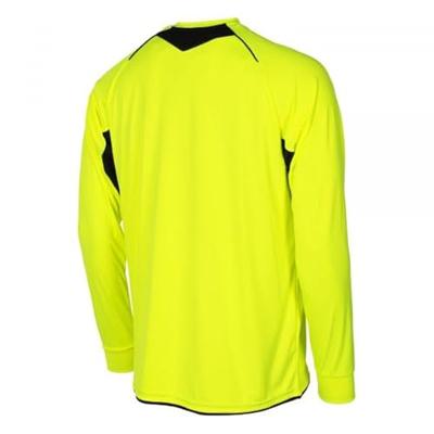 Stanno 429003 Bergamo Referee Shirt l.m. - Neon Yellow-Black - S