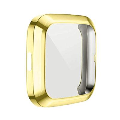 Fitbit Versa 2 Soft TPU case (volledig beschermd) - Goud Fitbit Versa 2 Soft TPU case (volledig beschermd) - Goud
