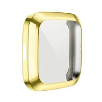 Fitbit Versa 2 Soft TPU case (volledig beschermd) - Goud - thumbnail