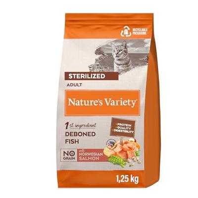 NATURES VARIETY SELECTED STERILIZED NORWEGIAN SALMON