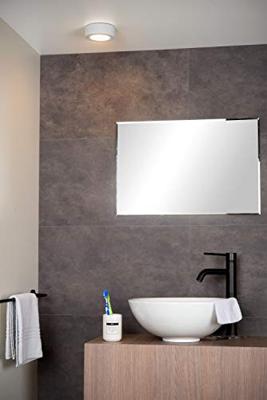 Lucide BRICE-LED - Plafonnière Badkamer - Ø 11,7 cm - LED Dimb. - 1x8W 3000K - IP44 - Wit Lucide BRICE-LED - Plafonnière Badkamer - Ø 11,7 cm - LED Dimb. - 1x8W 3000K - IP44 - Wit