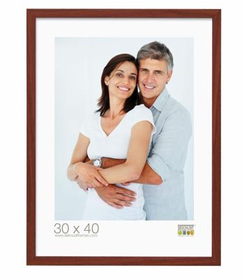 Deknudt S44CH3 30X40 Wissellijst Papierformaat: 30 x 40 cm (b x h x d) 32 x 42 x 1.2 cm Bruin