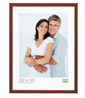 Deknudt S44CH3 30X40 Wissellijst Papierformaat: 30 x 40 cm (b x h x d) 32 x 42 x 1.2 cm Bruin - thumbnail