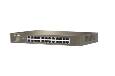Tenda 24-port Gigabit Ethernet Switch Unmanaged Blauw