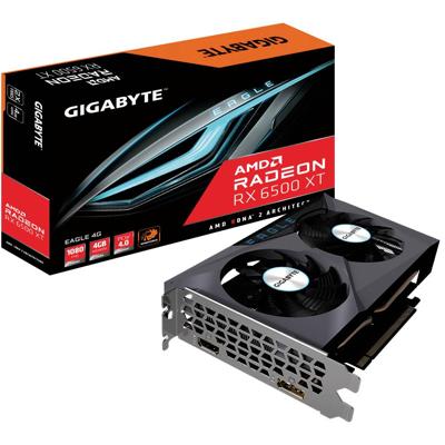 Grafische kaart Gigabyte RX 6500 XT EAGLE 4 GB 4 GB GDDR6 Grafische kaart Gigabyte RX 6500 XT EAGLE 4 GB 4 GB GDDR6
