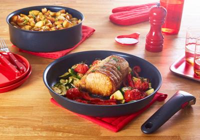 Pan Tefal L76306 Zwart Aluminium Ø 28 cm