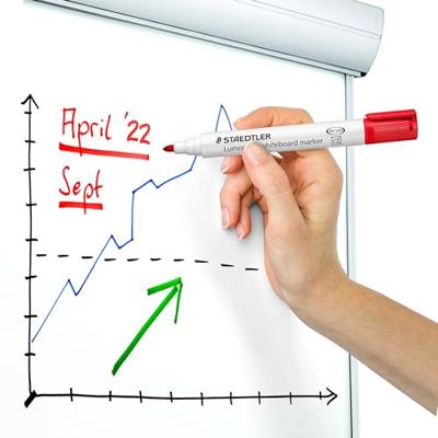 Staedtler Lumocolor 351 C10 Whiteboardmarker Willekeurige kleur (geen keuze mogelijk) 10 stuk(s)