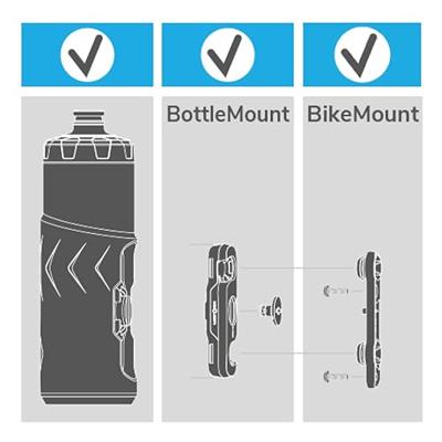 Sks monkeybottle bidon incl. magnetische houder 450ml 80242