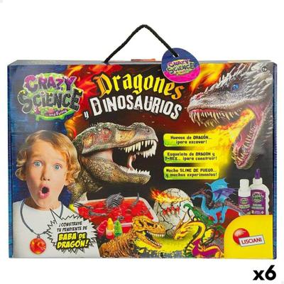 Wetenschapsspel Lisciani Giochi Dragones y dinosaurios ES (6 Stuks)