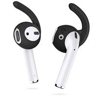 iPhone hoofdtelefoon en oorhaak voor Apple hoofdtelefoon en hoofdtelefoon voor iPod, iPhone 7/6/6S/6 Plus/5S/5C/5, zwart - thumbnail