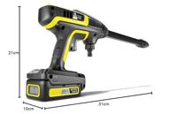 Kärcher Home & Garden KHB 6 Battery Set Middendrukreiniger 24 bar Warm water, Koud water - thumbnail