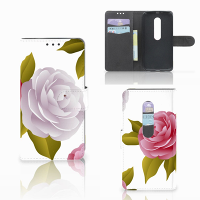 Motorola Moto G 3e Generatie Hoesje Roses