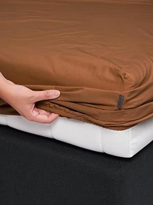 Essenza Essenza Minte hoeslaken 80x200 Leather brown