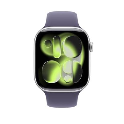 Apple Watch Band - Sportbandje - 46 mm - Zachtpaars - M/L