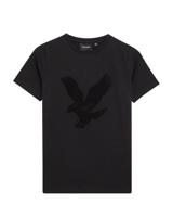 Lyle & Scott winter t-shirt jongens - zwart - thumbnail