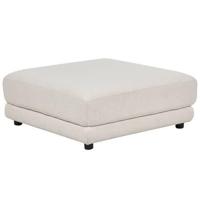 Beliani - SIGTUNA - Ottomaan - Wit - Polyester - thumbnail