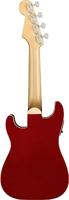Fender Fullerton Strat Uke WN White Pickguard Candy Apple Red elektrische-akoestische concert ukelele - thumbnail