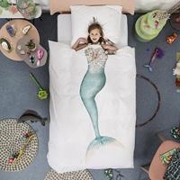 Snurk Mermaid dekbedovertrek - thumbnail