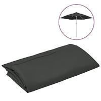 VidaXL Vervangingsdoek voor parasol 300 cm antracietkleurig - thumbnail