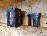 Stealthmounts Batterijhouders voor Milwaukee M18 18v | Zwart | 6 stuks - BM-MW18-BLK-6 - thumbnail