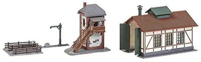 Faller 222108 N Lokaalbaan-locomotiefloods met blokpost