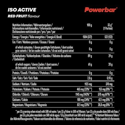 Isoactive Powerbar | Powerbar | 1320g