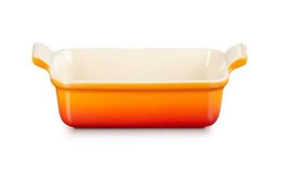 LE CREUSET - Aardewerk - Ovenschaal 19cm 1,10l Oranjerood