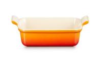 LE CREUSET - Aardewerk - Ovenschaal 19cm 1,10l Oranjerood - thumbnail