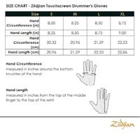 Zildjian ZXGL0013 Touchscreen drumhandschoenen L - thumbnail