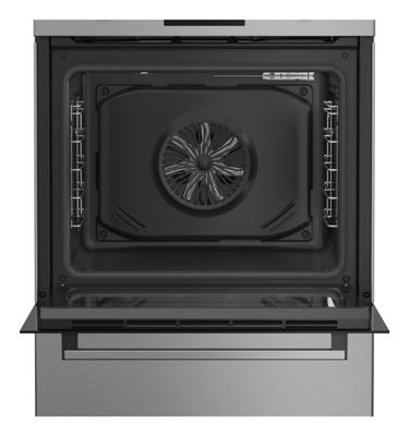 Beko FBMA6930GX Inductie fornuis Zwart Beko FBMA6930GX Inductie fornuis Zwart