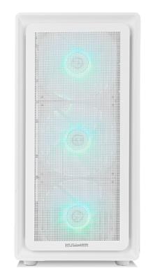 ATX Semi-toren BehuizingNox-Xtreme NXHUMMERAEROWH Wit