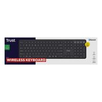 Trust Vaiya toetsenbord Universeel USB + RF Wireless + Bluetooth AZERTY Belgisch Zwart - thumbnail