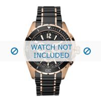 Guess horlogeband GC55000G Keramiek Zwart - thumbnail