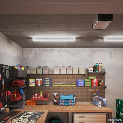 S-Series - LED TL armatuur 150cm - IP65 Waterdicht - 32 Watt 5120 Lumen (160lm/W) - 4000K neutraal wit - Koppelbaar - IK07 - Tri-Proof plafondverlichting - thumbnail
