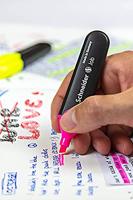 Markeerstift Schneider Job 150 roze | 10 stuks - thumbnail