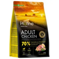 Profine Adult Kip Hondenvoer 3kg - thumbnail