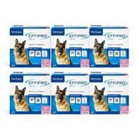 VIRBAC Effipro L (20-40 kg) - druppels tegen vlooien en teken voor honden - 24 stuks - thumbnail