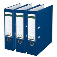 Ordner Leitz 180° 1010 A4 80 mm 3 stuks blauw - thumbnail